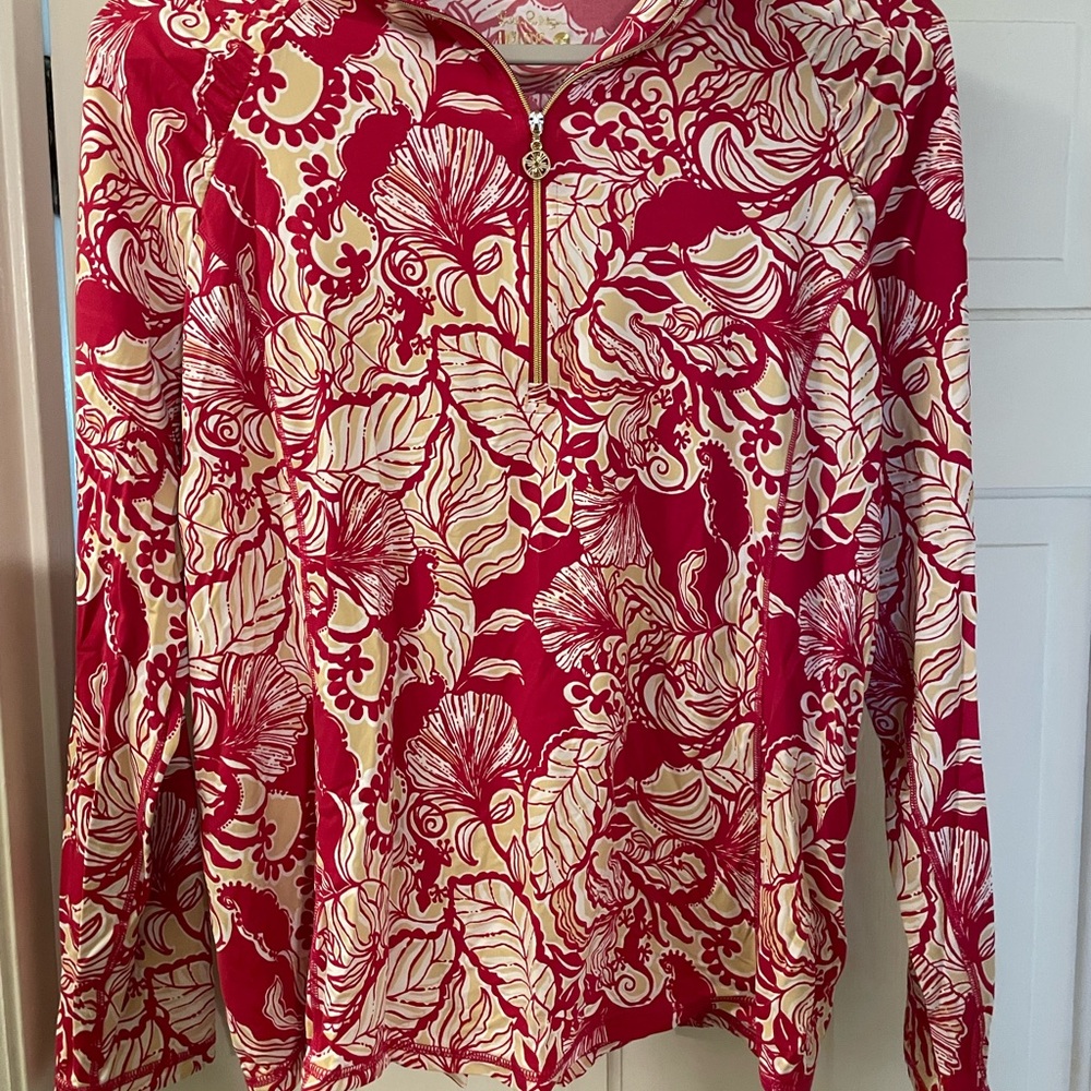Lilly Pulitzer Luxletic popover XXL